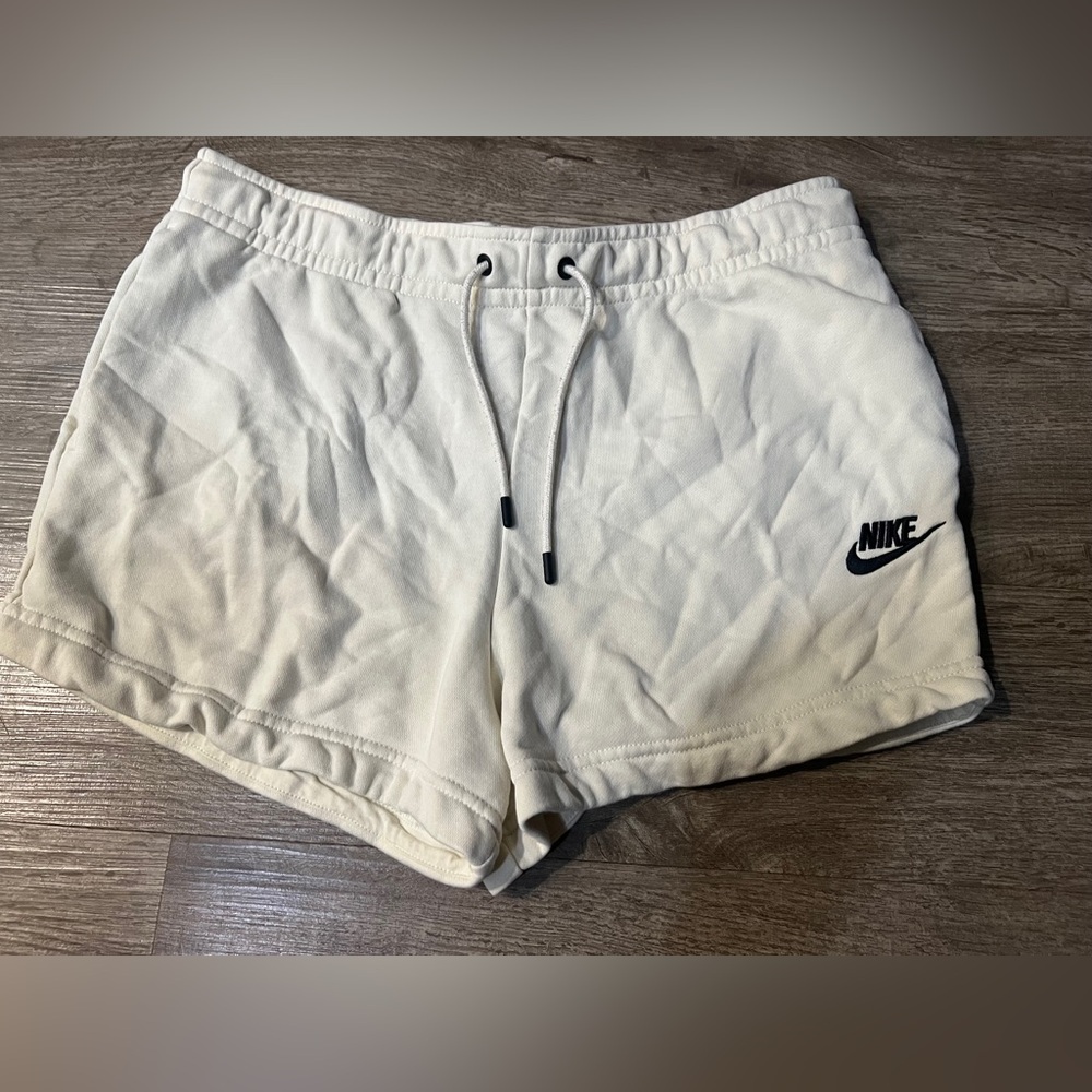 Nike Women's Athletic Cream Shorts